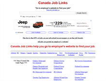 Tablet Screenshot of job-link.ca